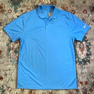 NWT Nike Golf DriFit Men’s Polo Blue M